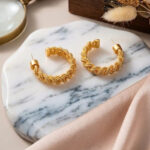 Linkline Chain Hoop Earrings