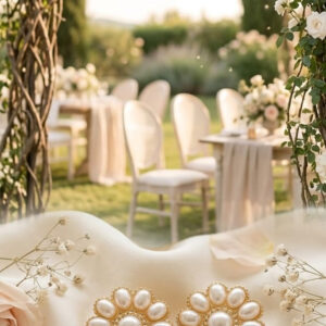Halo Pearl-Look Stud Earrings