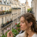 Ribbon Twist Drop Earrings