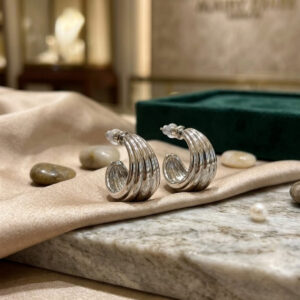 Trio Multi-Row Hoop Earrings