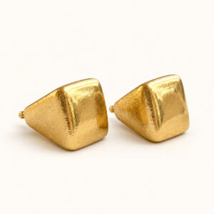 Muse Faceted Square Stud Earrings