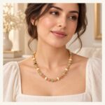 Pastel Irregular Bead Necklace
