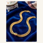 Twin-Gem Multi-Strand Collar