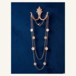 Ivory Disc Long Station Necklace