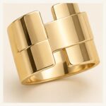 Architectural Block Statement Ring