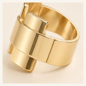 Architectural Block Statement Ring