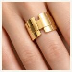 Architectural Block Statement Ring