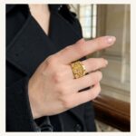 Perforated Grid Wide Band