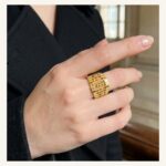 Perforated Grid Wide Band