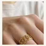 Open Link Pattern Ring