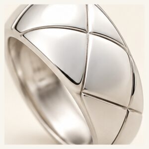 Faceted Silver Dome Ring