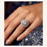 Radiant Round Halo Ring