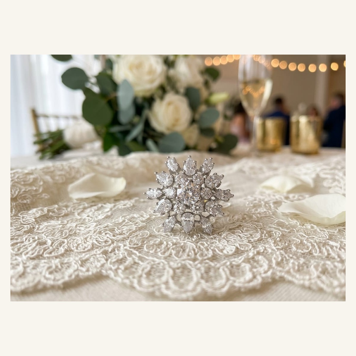 Silver Marquise Blossom Ring Silver Marquise Blossom Ring