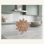 Rose-Tone Starburst Ring