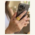 Golden Crown Dome Ring