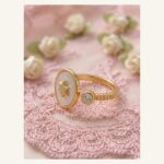 Ivory Disc Celestial Bypass Ring