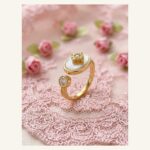 Ivory Disc Celestial Bypass Ring