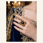Midnight Oval Ornate Signet
