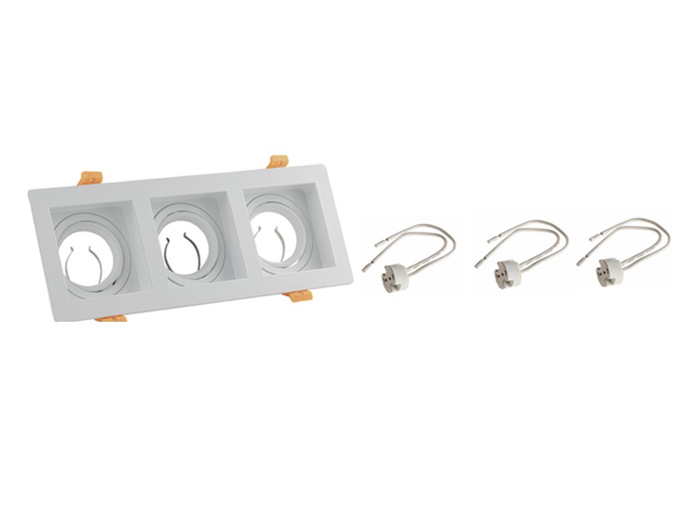 spot frame rotatable square 3-W