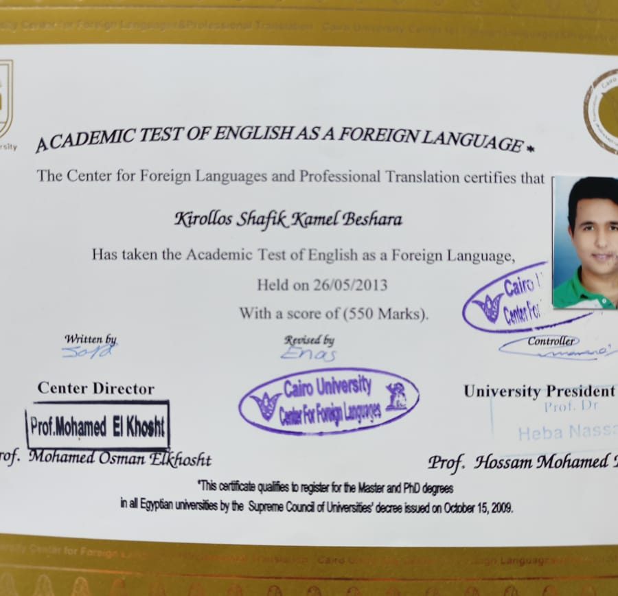 TOEFL-CERTIFICATE